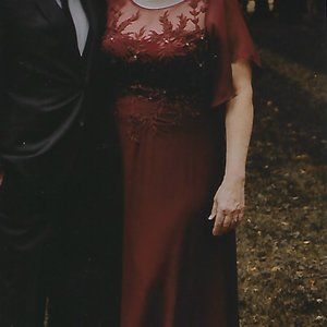 Azazie Faviola Mother of the Bride/Groom Dress...Size 16...Cabernet Color